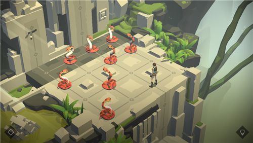 劳拉冒险之旅（Lara Croft GO）截图