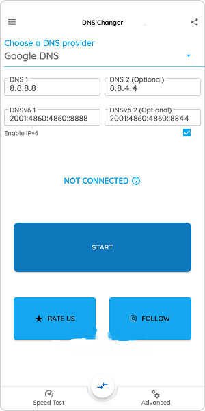 DNS Changer app截图