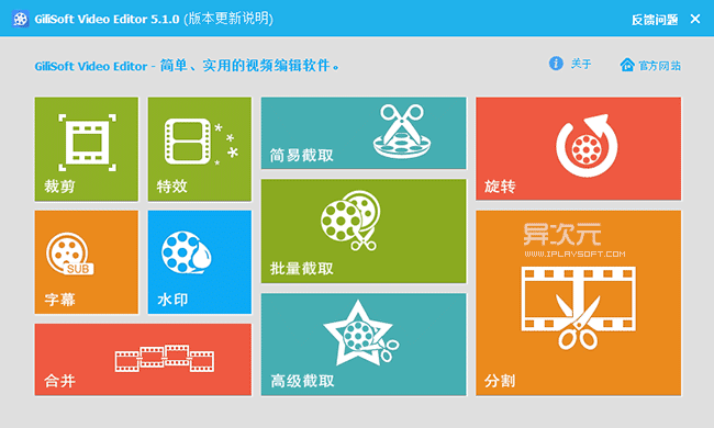 GiliSoft Video Editor（视频编辑软件）截图