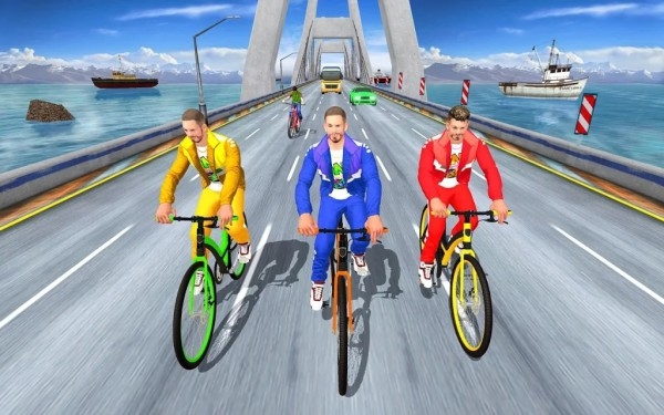 炫酷自信车赛车手3D（Bicycle Endless：Rider）截图