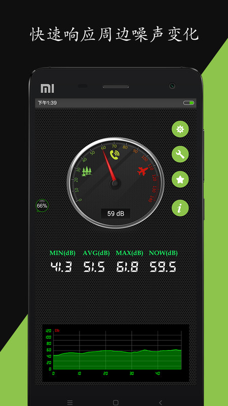 噪音分贝仪(Sound Meter)APP截图