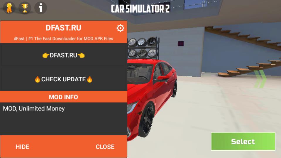 汽车模拟器2破解版解锁全部车辆2023最新版下载安装（Car Simulator 2）截图
