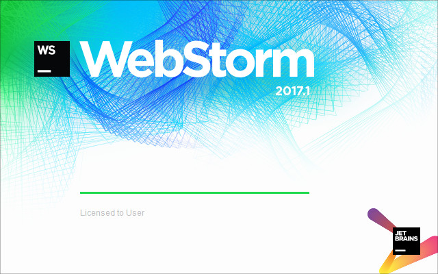 WebStorm2017版截图